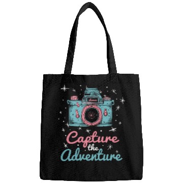 Discover Capture The Adventure Retro Camera Photographer Bags