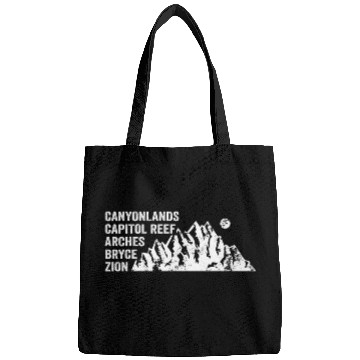 Discover Explore Utah National Parks Mountains Bags