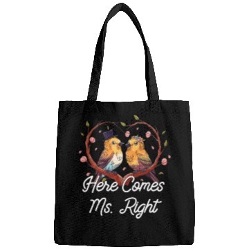 Discover Here Comes Ms Right Funny Wedding Bride Bridal Bags