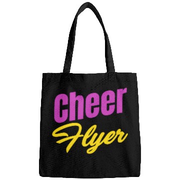 Discover Cheer Flyer Funny Football Backspot Tumbling Bags