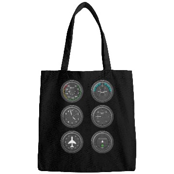 Discover Airplane Flight Instruments Bags