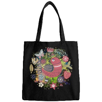 Discover Design Abstract Bird Unique Art Bags