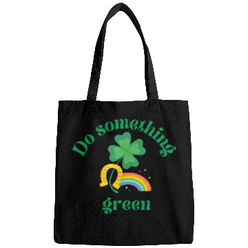 Discover Do something green rainbow Bags