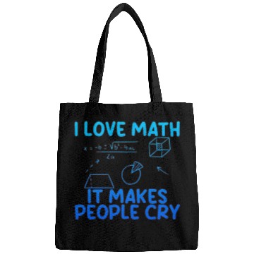 Discover I Love Math, It Makes People Cry 2 Bags