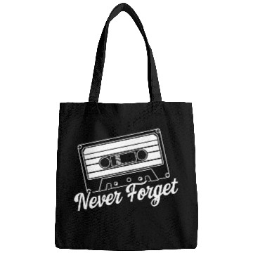 Discover a cassette tape never forget 2 Bags