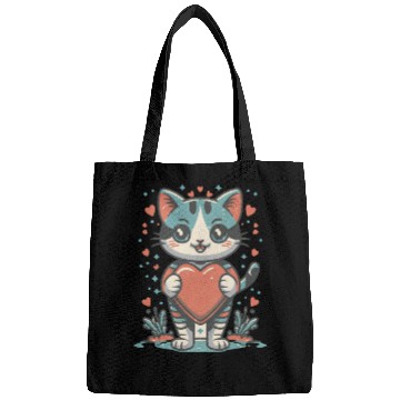 Discover cat mom Bags