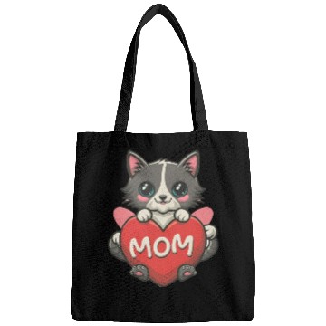 Discover cat mom Bags