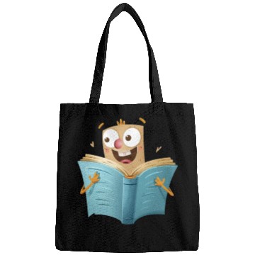 Discover Happy Book Lover Reading Adventure Bags