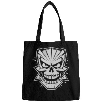 Discover Skull cartoon style Bags
