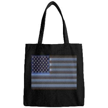Discover USA Flag with Space Stars & Stripes design Bags