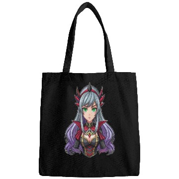 Discover Green Eyes Gothic Anime Girl Bags