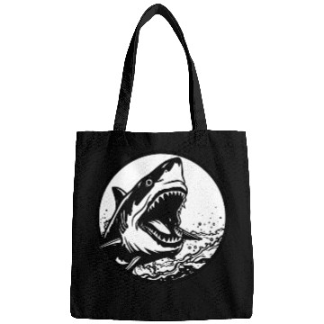 Discover Great White Shark - Ocean Shark - Shark Lover Bags