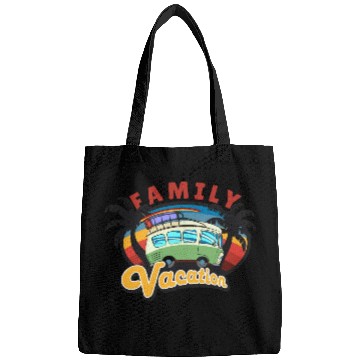 Discover mini bus on a family vacation trip Bags