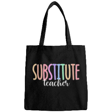 Discover Substitute Teacher Back To School Sub Teacher Bags