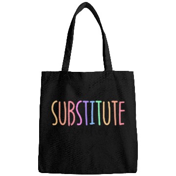 Discover Substitute Teacher Back To School Sub Teacher Bags
