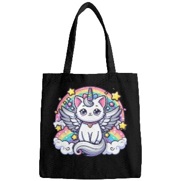Discover Celestial Charm Unicorn Cat Bags