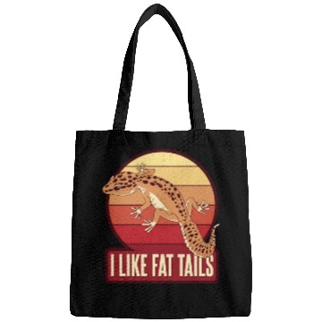 Discover I Like Fat Tails Crested Lizard Gekkota Leopard Bags