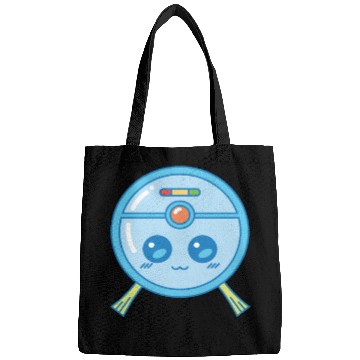 Discover Cute Robot Vacuum Cleaner Kawaii Bags