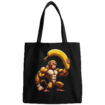 Discover Musclemonkey with giant banana Bags