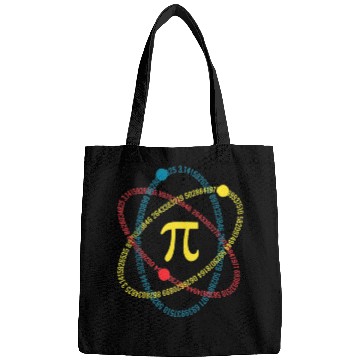 Discover Atom Pi Math Science STEM Gift 3.14 Pi Day Bags