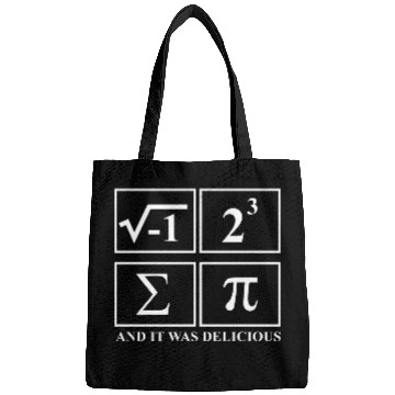 Discover I Ate Some Pie and It Was Delicious Math Pun Pi Bags