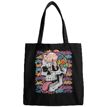 Discover Graffiti style skull Bags