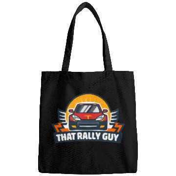 Discover That Rally Guy Logo Car Bags