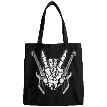Discover Electric Guitar Horns Skeleton Bags
