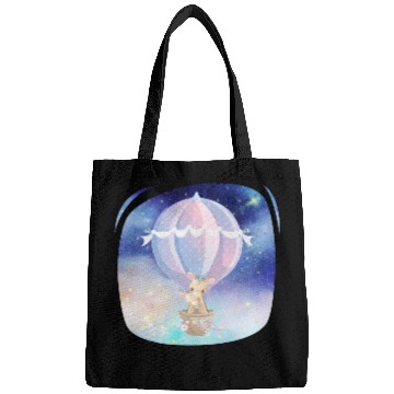 Discover Giraffe And Child Flying Sky Using Hot Balloon Bags