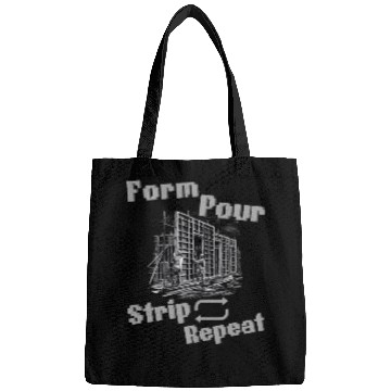 Discover Concrete Worker Bags, Funny Quote