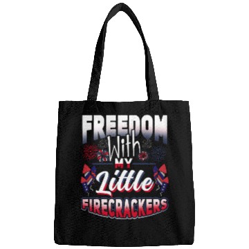 Discover Freedom Firecrackers Patriotic Teacher Bags