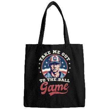 Discover 4th Of July Baseball Take Out To The Ball Game Bags