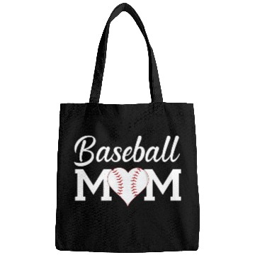 Discover baseball mom funny gift for mothers day Bags