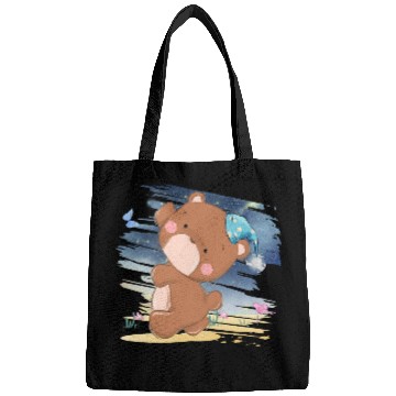 Discover Sleeping Bear Walking On Beach Using Piyama Bags