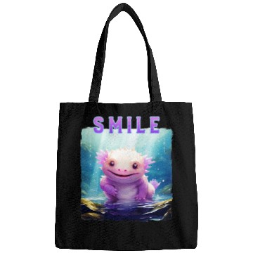 Discover Colorful Smiling Lizard Underwater Bags