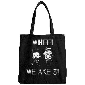 Discover "Whee!! We Are 3!" Toddler Twins Birthday Bags