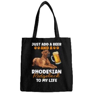 Discover Ridgeback ADD A BEER AND A RHODESIAN RIDGEBACK Bags