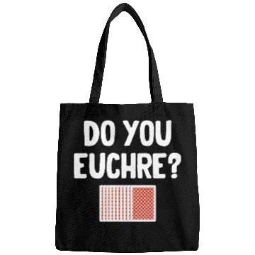 Discover Do You Euchre? Player Casino Dealer Mahjong Bingo Bags