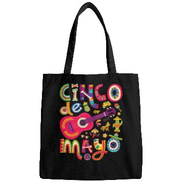 Discover Cinco de Mayo Mexican Taco Guitar Fiesta Bags