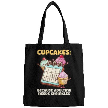 Discover Cupcake Lover Because Adulting Needs Bags