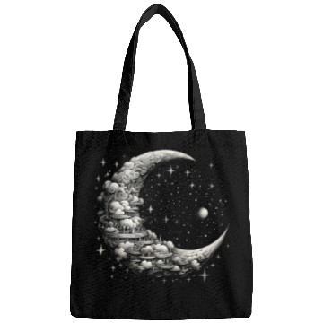 Discover Cool Full Moon - Solar Eclipse, Moon Phases Total Bags