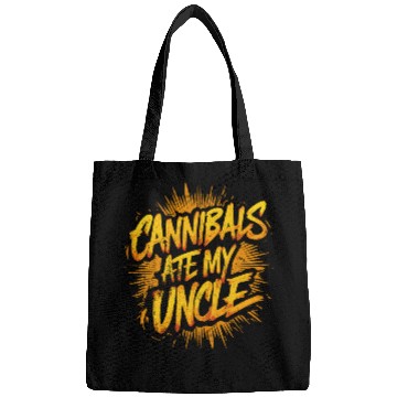 Discover Cannibals Ate My Uncle: Political satire Bags