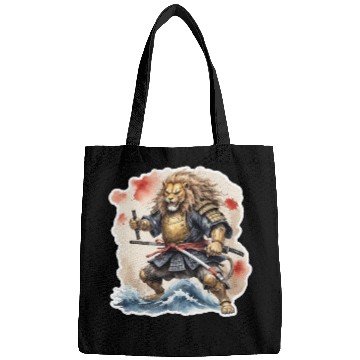 Discover Lion samurai style Bags
