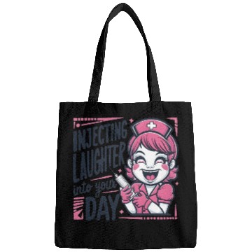 Discover Vintage Nurse Injecting Laughter Bags