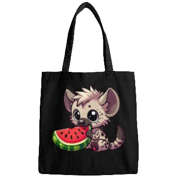 Discover Hyena with Watermelon Summer Fruit Bags