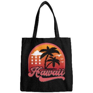 Discover Island Sunset Aloha Paradise Hawaiian sunset Bags