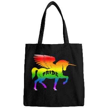 Discover Rainbow pride unicorn Bags