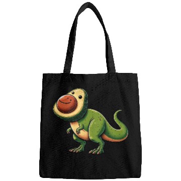 Discover Dino T-Rex Avocado Mythical Creature Bags