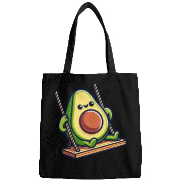 Discover Avocado on a Swing Bags