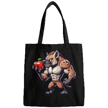 Discover Hyena Enjoying Apple Fitness Workout Bags